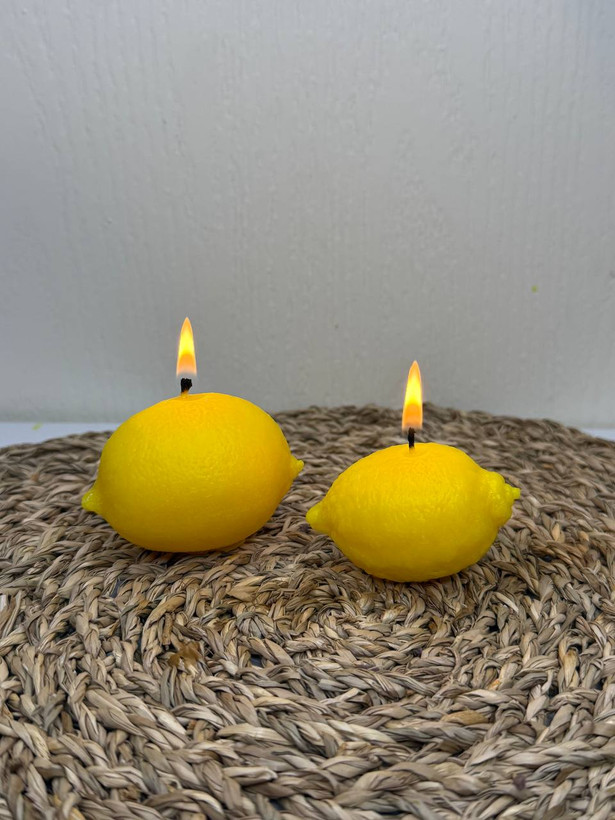 شمع لیمویی عطردار