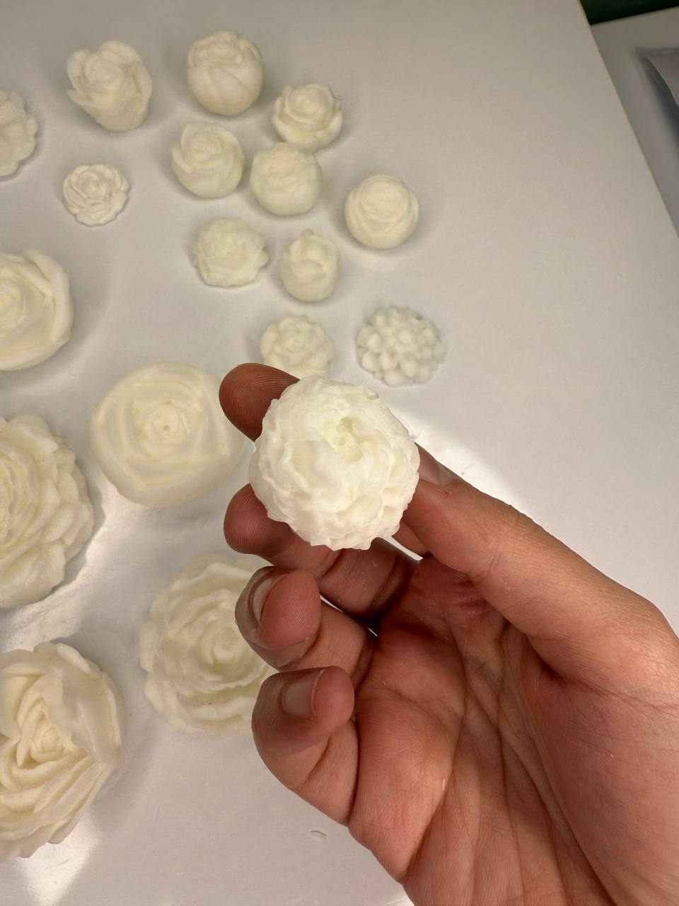 شمع طرح انواع گل