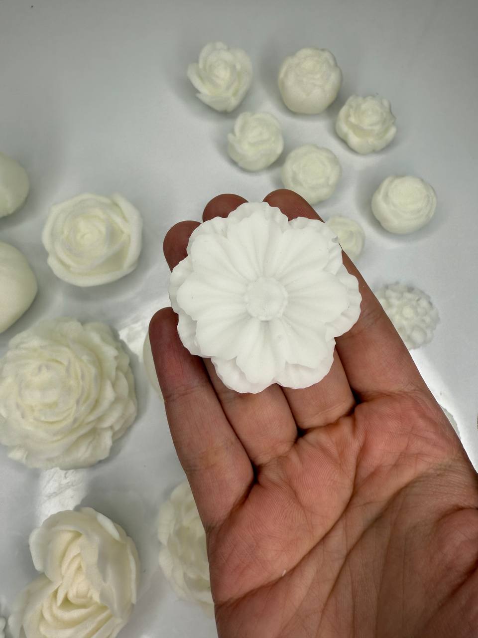 شمع طرح انواع گل