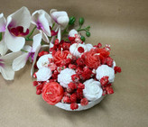 کاسه گل شمع