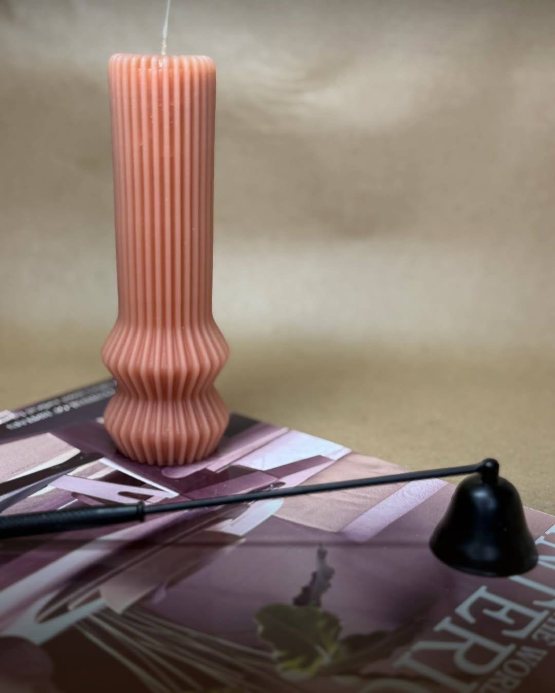 شمع رزالین رنگ کالباسی