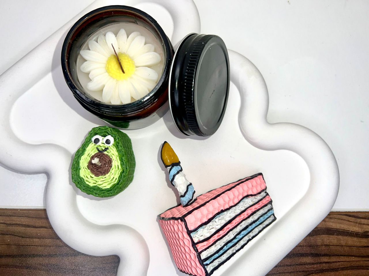 شمع آووکادو دستساز طبیعی