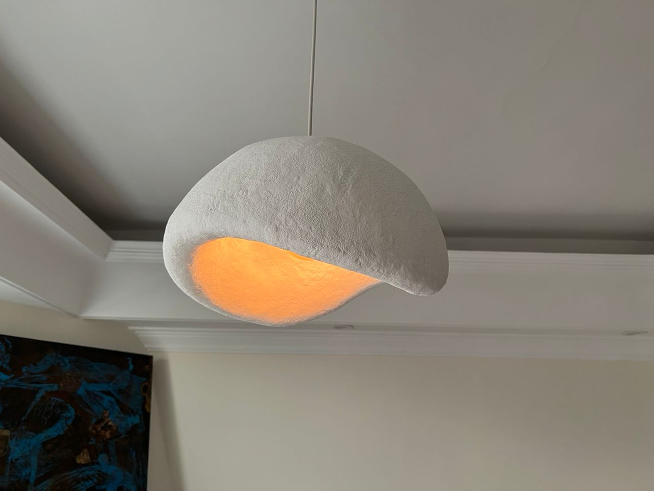 لوستر راگبل پاپیه ماشه قطر ۴۰ طرح مینیمال